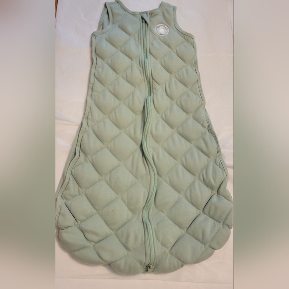 Dreamland Baby Green Quilted Baby Sleeping Bag - Picture 1 of 5